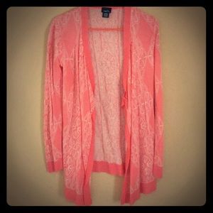 Peach/pinkish cardigan
